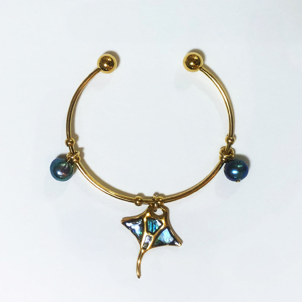 ラウンドブレスレット (マンタ)